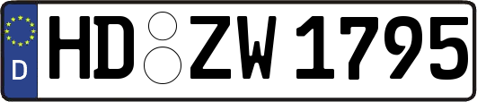 HD-ZW1795