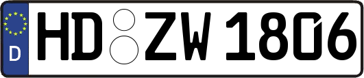 HD-ZW1806