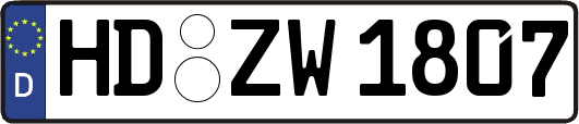 HD-ZW1807