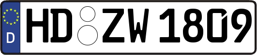 HD-ZW1809