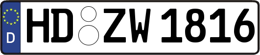 HD-ZW1816