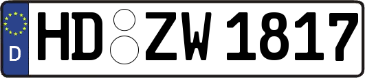 HD-ZW1817