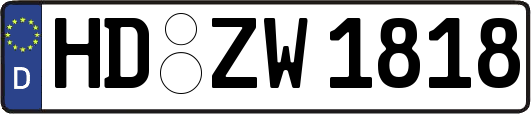 HD-ZW1818