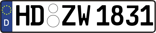 HD-ZW1831