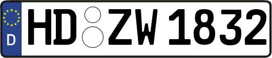 HD-ZW1832