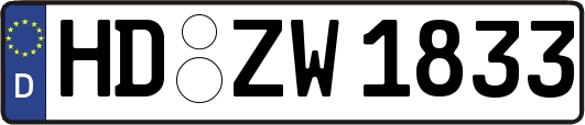 HD-ZW1833