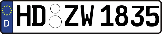 HD-ZW1835