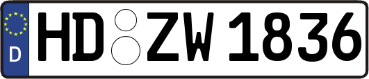HD-ZW1836
