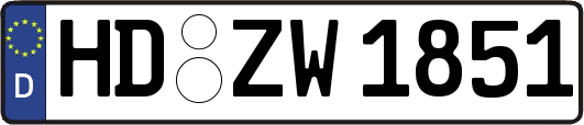 HD-ZW1851