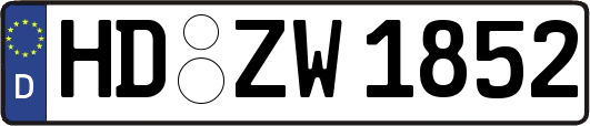 HD-ZW1852