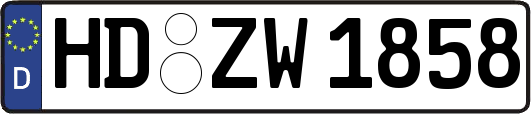 HD-ZW1858
