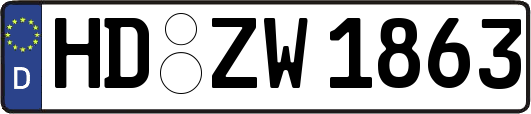 HD-ZW1863