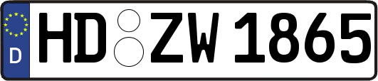 HD-ZW1865