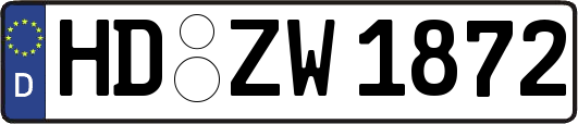 HD-ZW1872