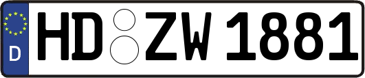 HD-ZW1881