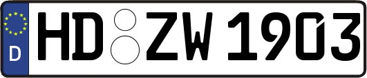 HD-ZW1903