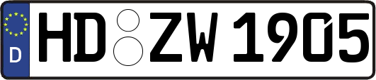 HD-ZW1905