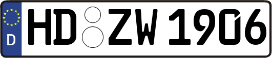 HD-ZW1906