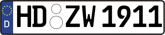 HD-ZW1911