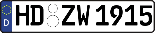 HD-ZW1915