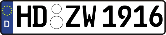 HD-ZW1916