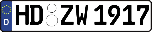HD-ZW1917