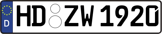 HD-ZW1920