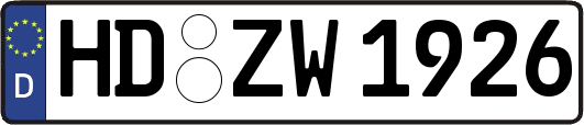 HD-ZW1926