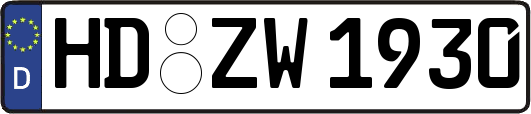 HD-ZW1930