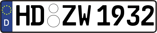 HD-ZW1932