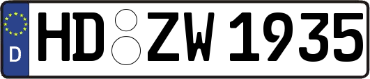 HD-ZW1935