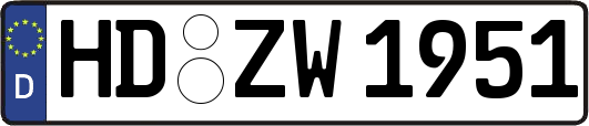 HD-ZW1951