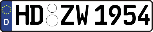 HD-ZW1954