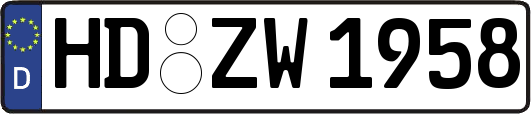 HD-ZW1958