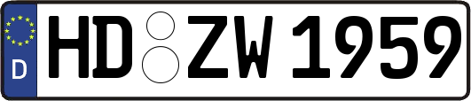 HD-ZW1959