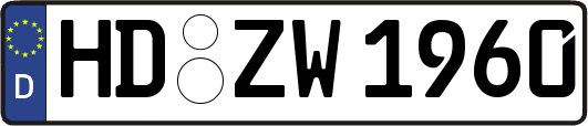 HD-ZW1960