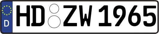 HD-ZW1965
