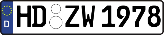 HD-ZW1978