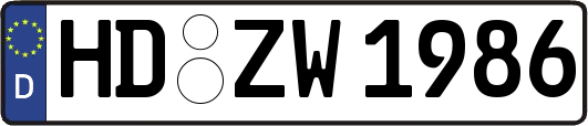 HD-ZW1986