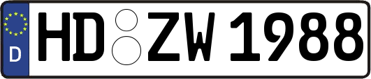 HD-ZW1988