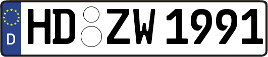 HD-ZW1991