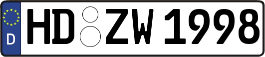 HD-ZW1998