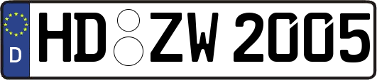 HD-ZW2005