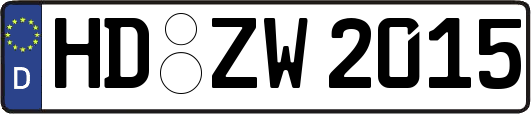 HD-ZW2015
