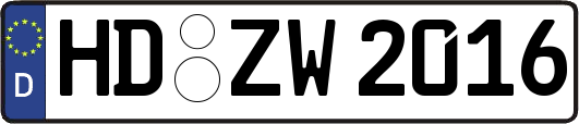 HD-ZW2016