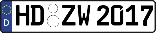HD-ZW2017