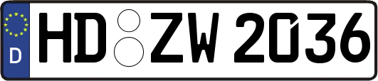 HD-ZW2036