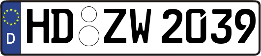 HD-ZW2039