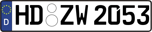 HD-ZW2053