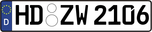 HD-ZW2106